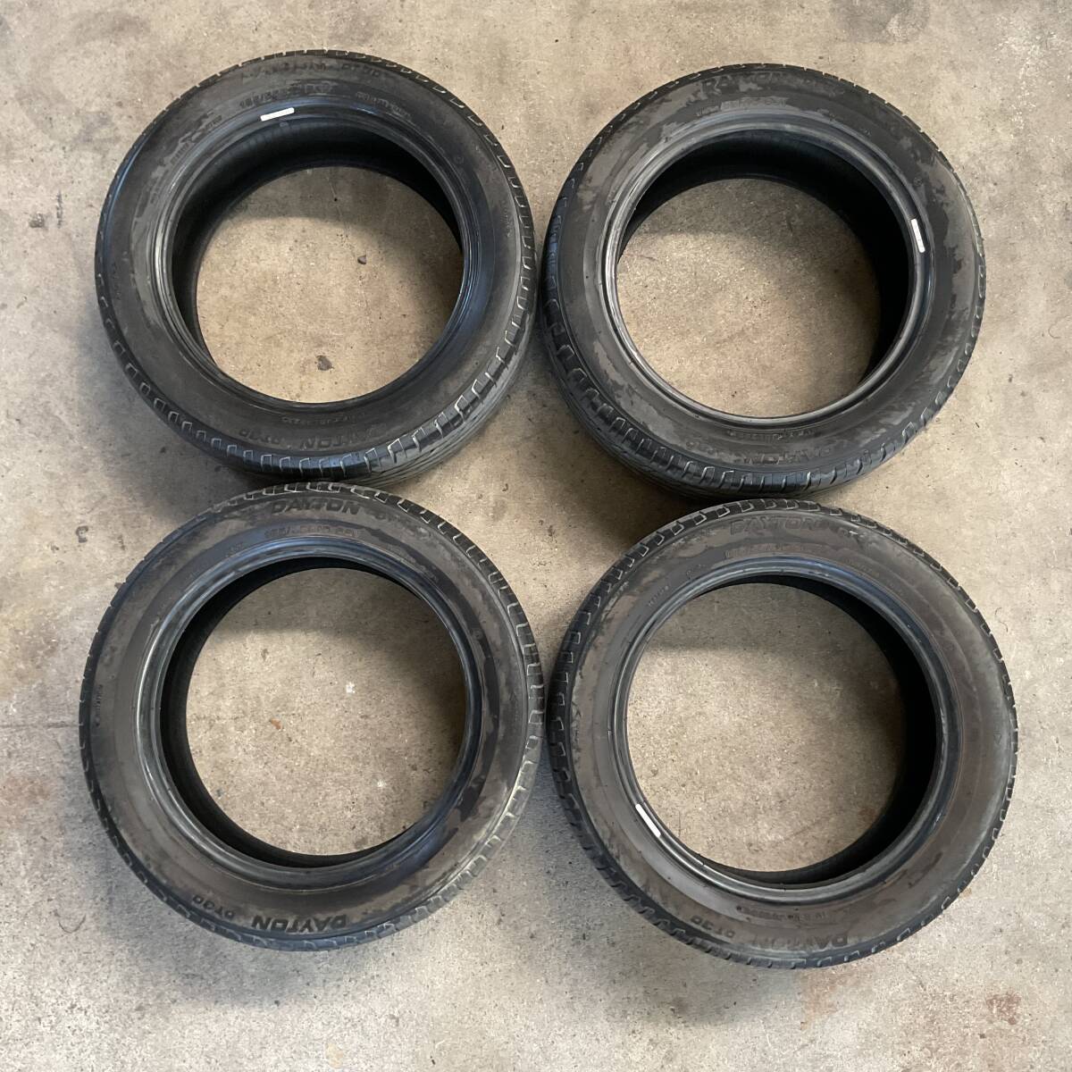 【中古品】DAYTON デイトン 185/55R15 82V DT30 4本セット