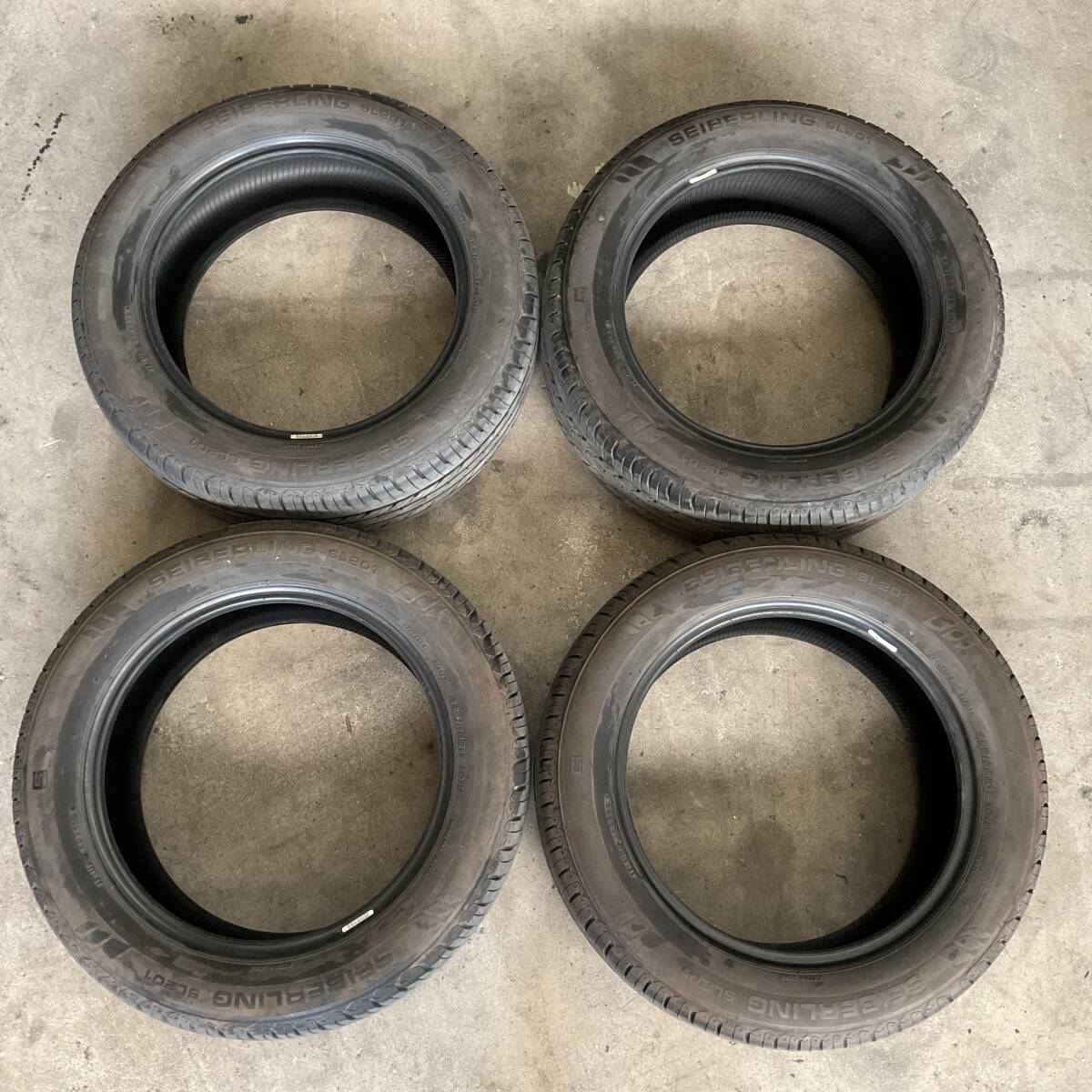 【中古品】SEIBERLING セイバーリング 225/55R17 101V SL201 4本セット